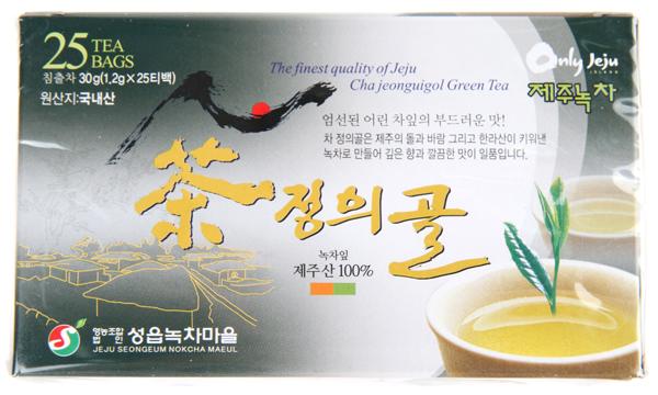 Jeju ChaJunguigol Green Tea -25 Made in Korea